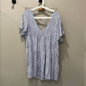 White And Blue Zara Striped Dress for Sale up to 90% Off: Poshmark